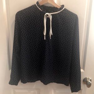 Forever 21 Polka Dot Blouse